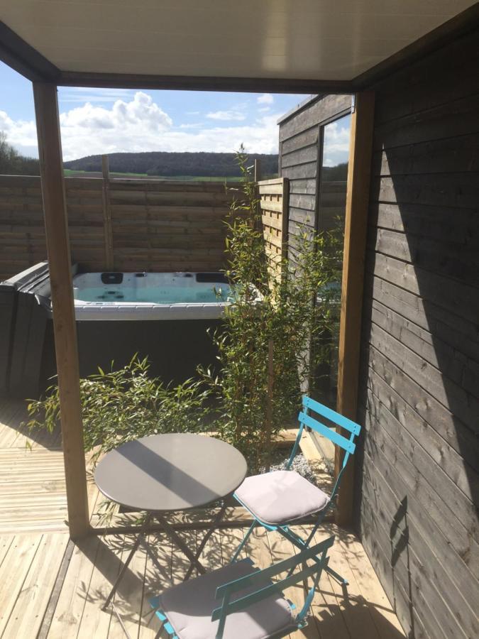 Les Nuits Insolites De La Mothe - Hebergement En Bulle Ou Tiny House Avec Spa Privatif Outremecourt Exteriör bild